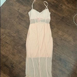 Baby Pink Cocktail Dress